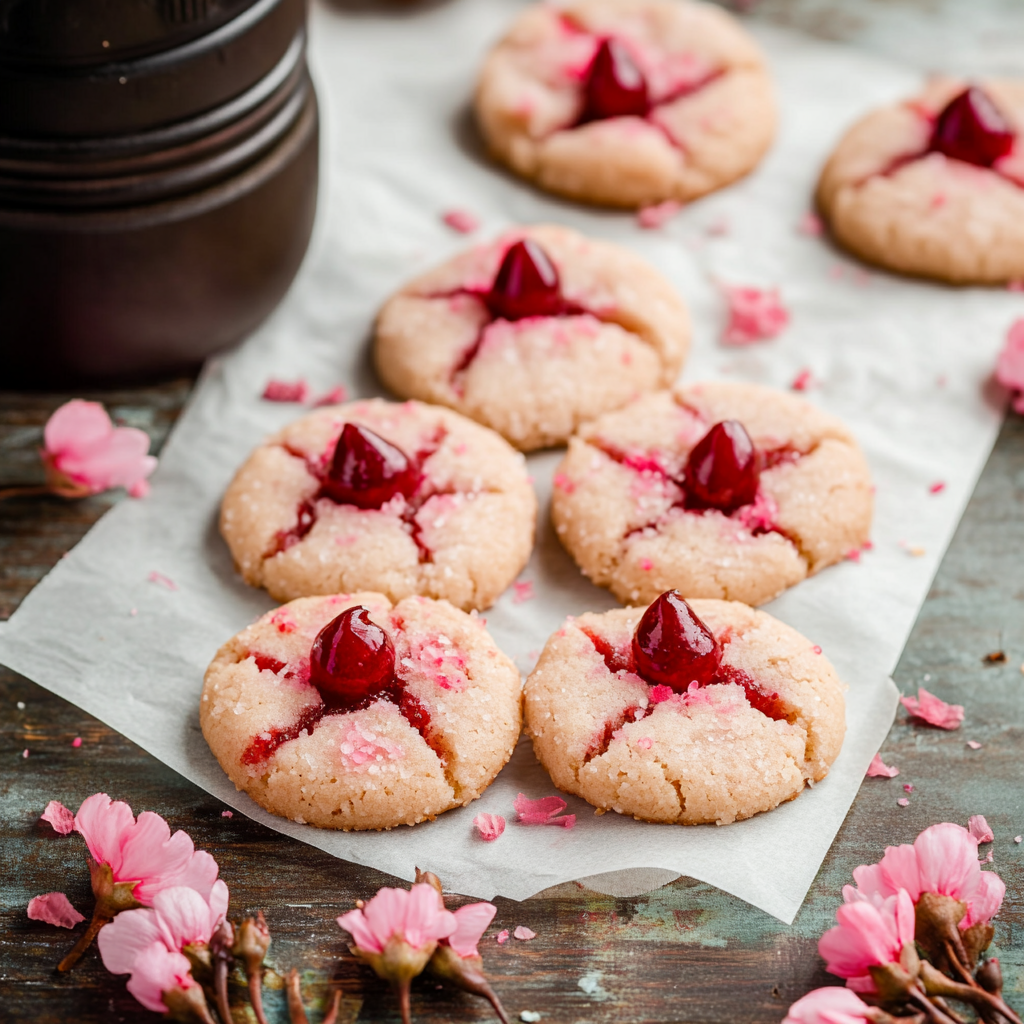 Cherry Blossom Cookies