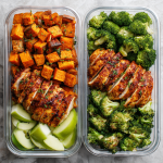 Meal Prep Lunch Bowls with Spicy Chicken