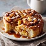 Caramel Apple Cinnamon Rolls