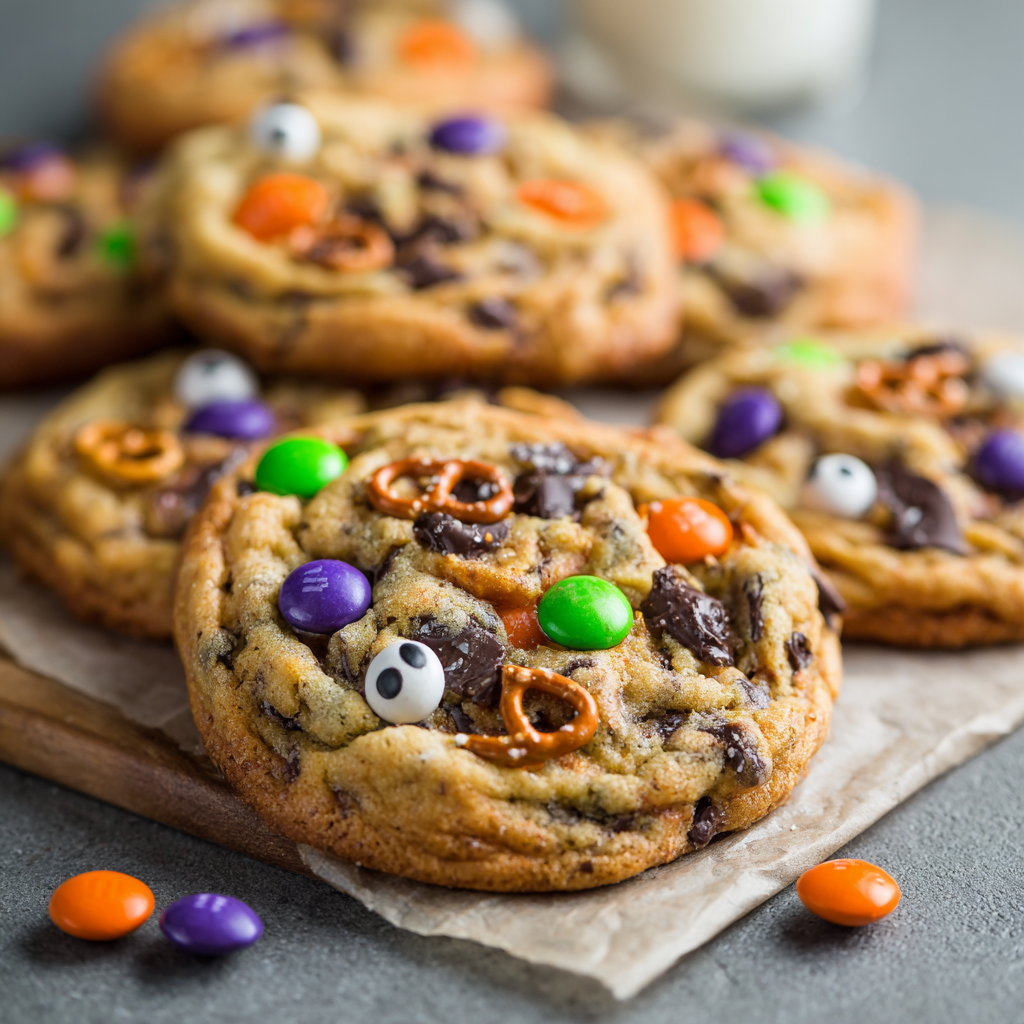 Halloween Chocolate Chip Cookies