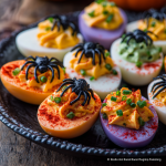 HALLOWEEN DEVILED EGGS