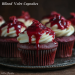 BLOOD VELVET CUPCAKES