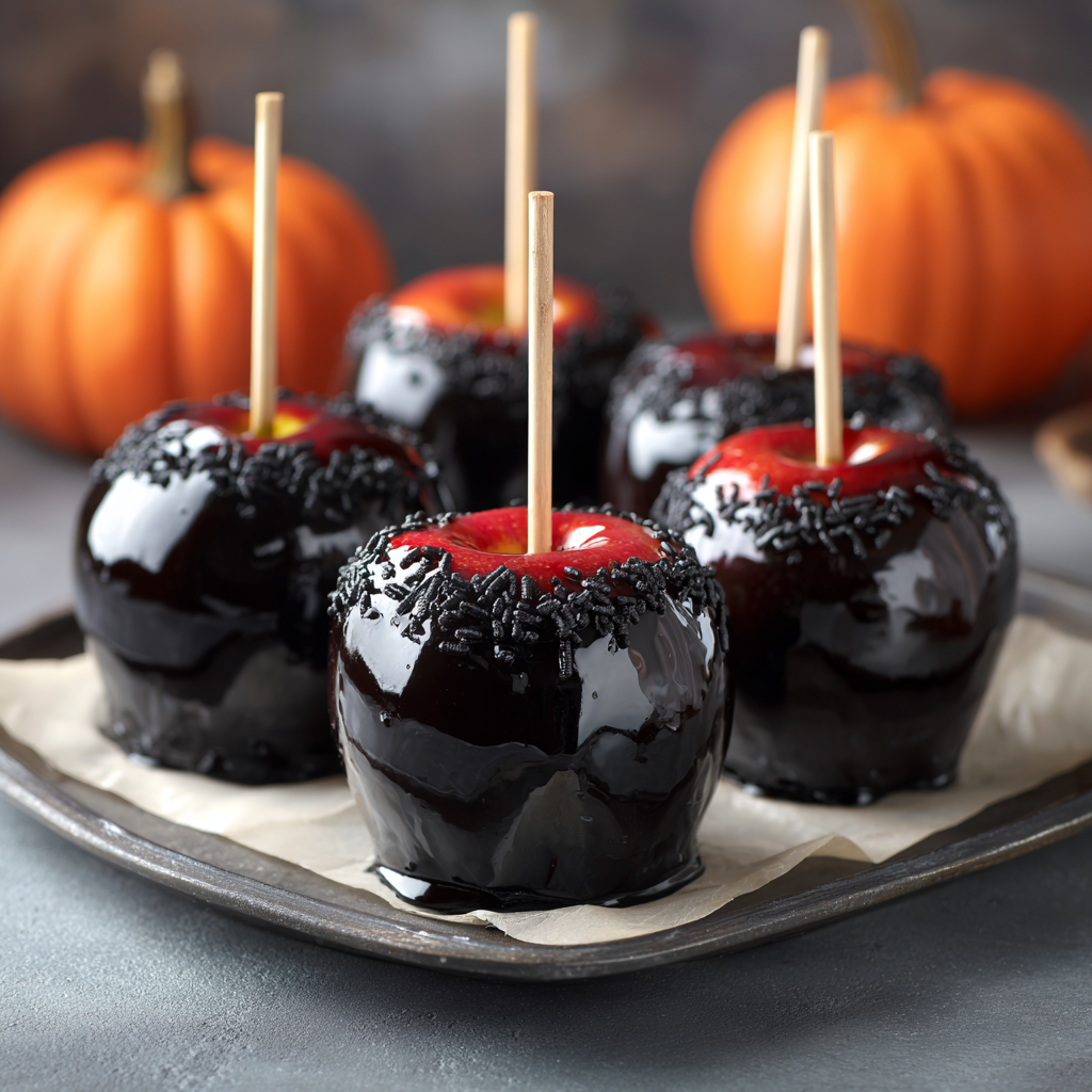 EASY HALLOWEEN CANDY APPLES