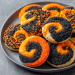 Halloween Swirl Sugar Cookies