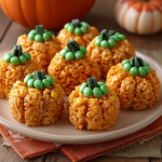 Pumpkin Rice Krispie Treats