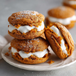 Sweet Potato Marshmallow Sandwich Cookies