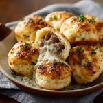 Biscuits and Gravy Bombs