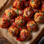 Italian-Style Chicken Parmesan Meatballs