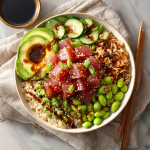 Seared Tuna Poke Bowl