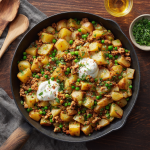Easy Spiced Turkey & Potato Skillet