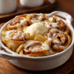 Cinnamon Roll Apple Cobbler