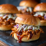 Apple Butter BBQ Chicken Sliders
