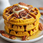 Cinnamon Pumpkin Waffles