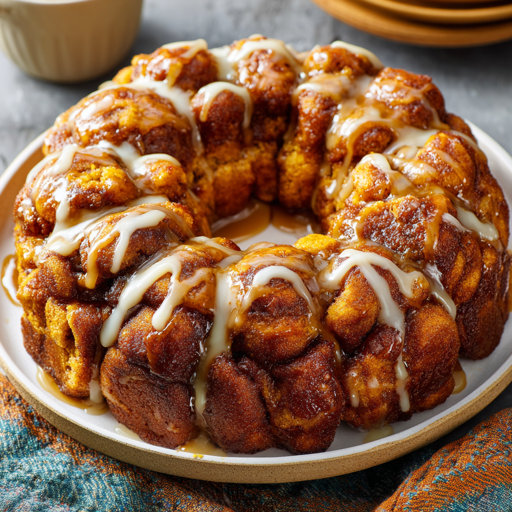 Pumpkin Spice Monkey Bread