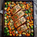 Maple-Dijon Salmon & Veggies