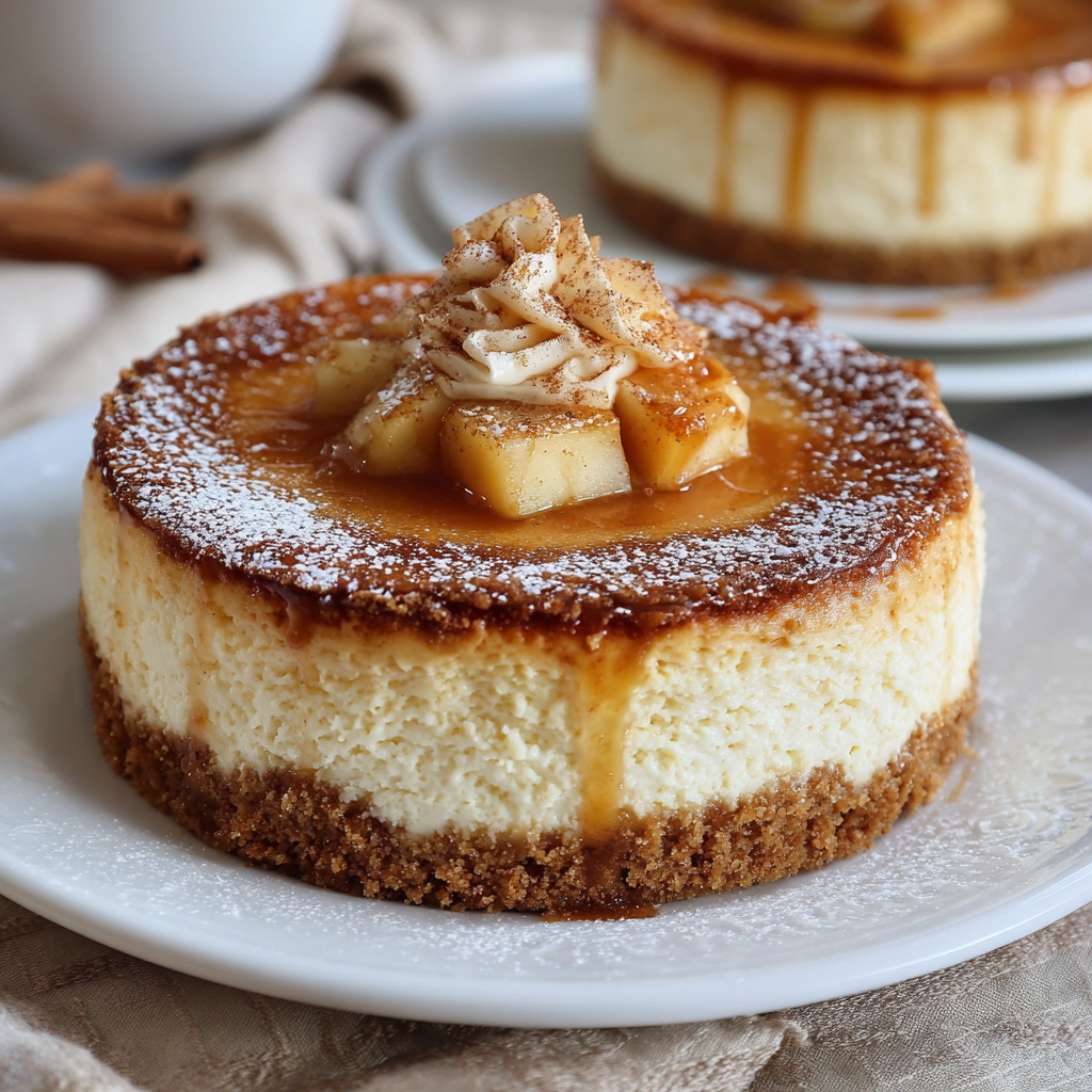Apple Cider Cheesecake