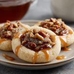 Maple Pecan Pie Thumbprints