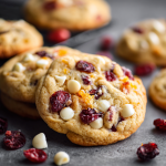Cranberry Orange White Chocolate Chunk Cookies
