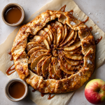 Salted Caramel Apple Galette