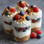 HIGH PROTEIN CHEESECAKE JARS