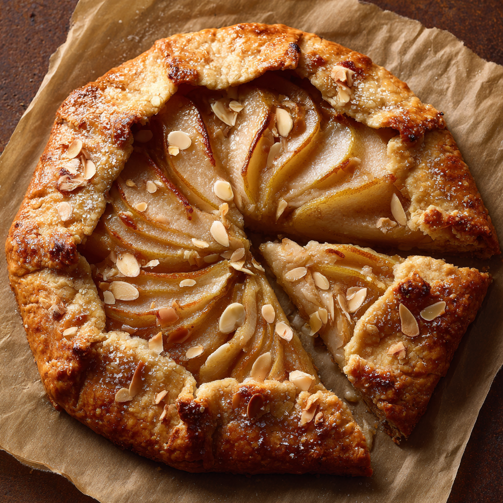 Pear & Almond Galette