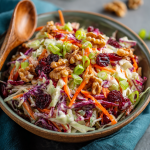 Cranberry Walnut Slaw