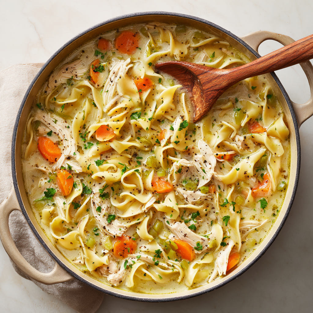 The BEST Easy Cafeteria Noodles Recipe