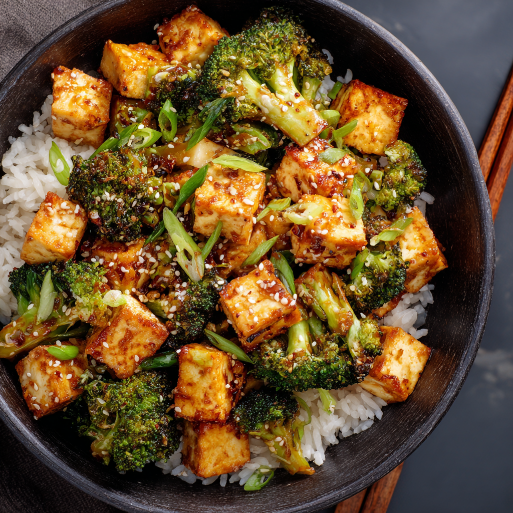 Broccoli Tofu Stir Fry