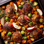One Pan Autumn Chicken Dinner : Double Batch, Double the Cozy