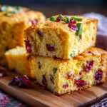 Cranberry Jalapeño Cornbread