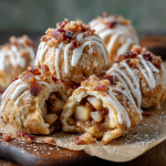 Maple Bacon Apple Pie Bombs
