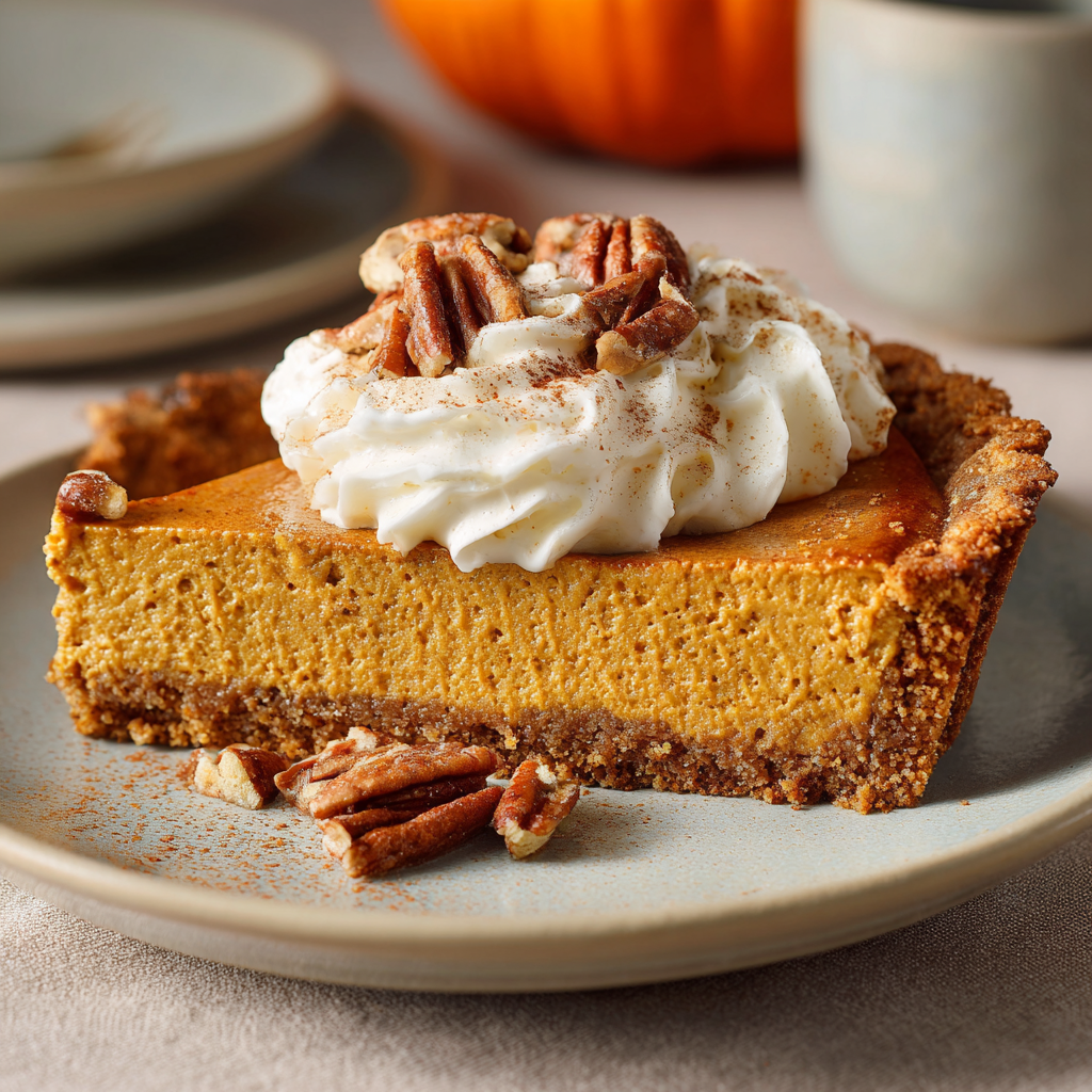 Pumpkin Cheesecake Tart