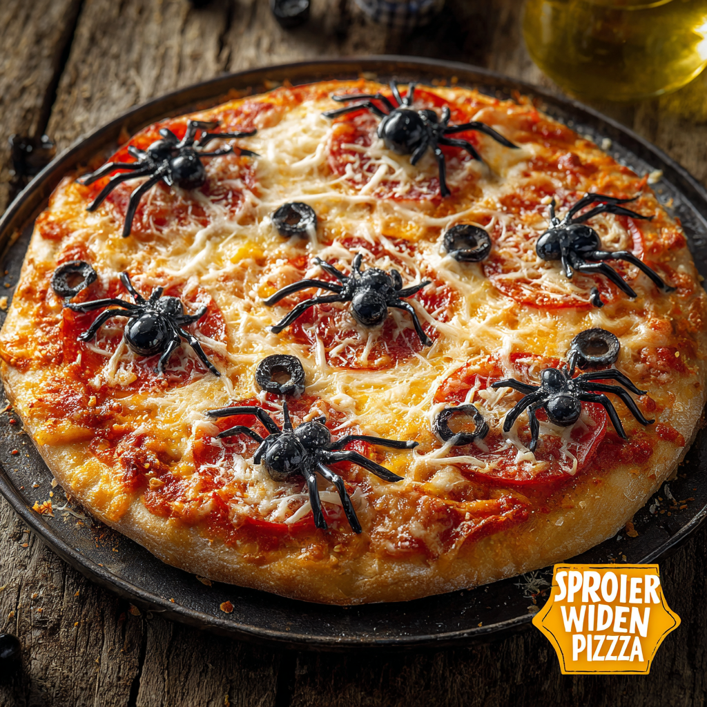 Spider Web Pizza Recipe