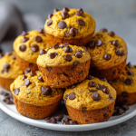 Quick Pumpkin Chocolate Chip Muffins