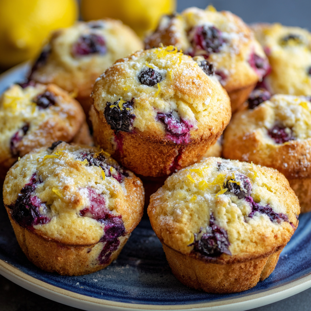 Lemon Blueberry Muffins