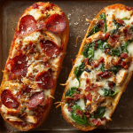 French Bread Pizza Two Ways