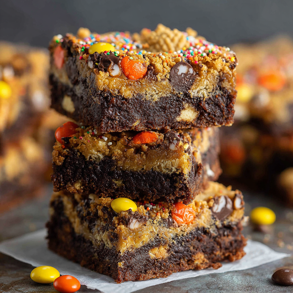 Halloween Sugar Cookie Bars