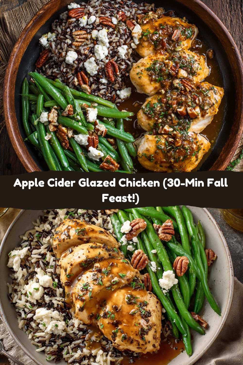 Apple Cider Glazed Chicken