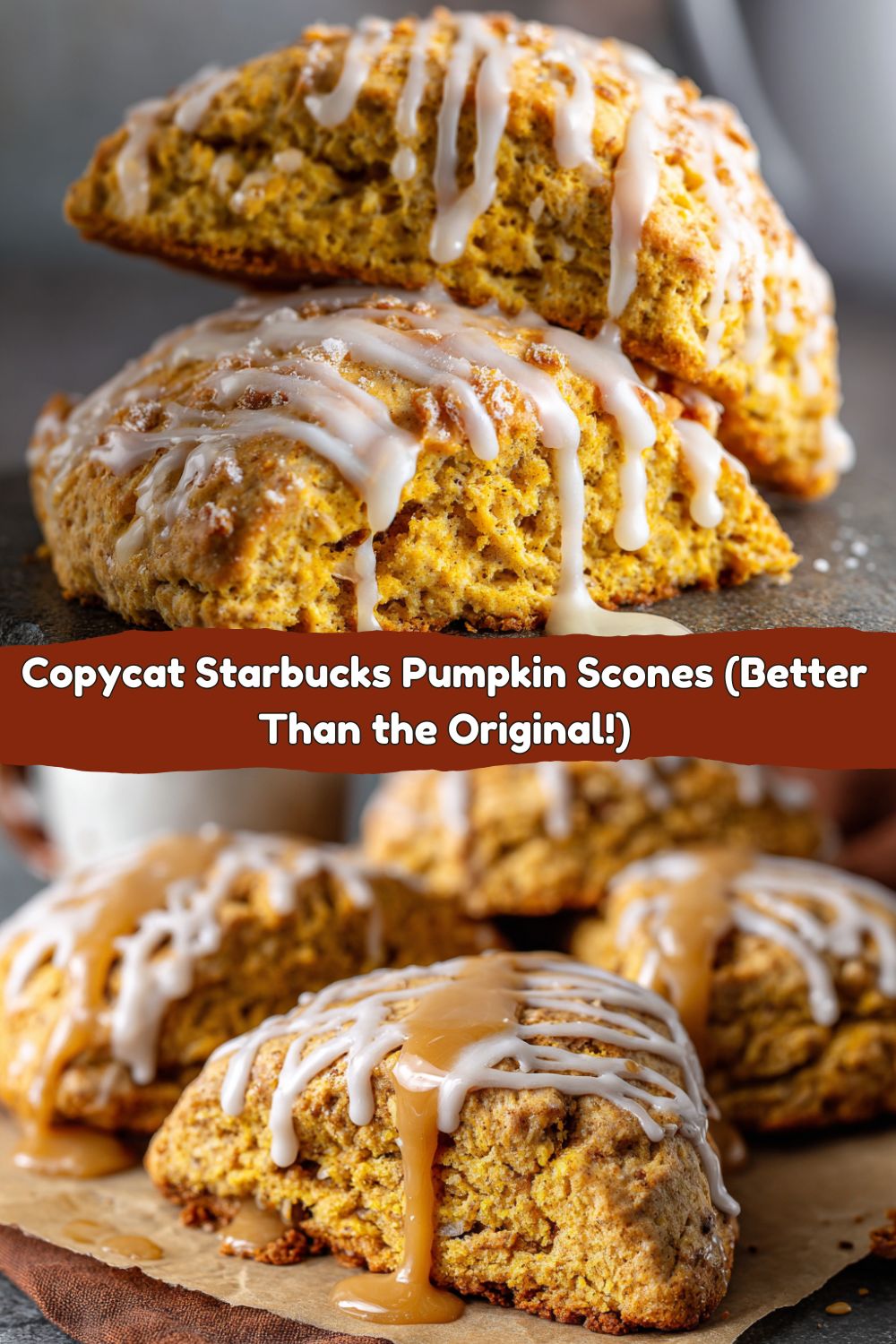 Copycat Starbucks Pumpkin Scones