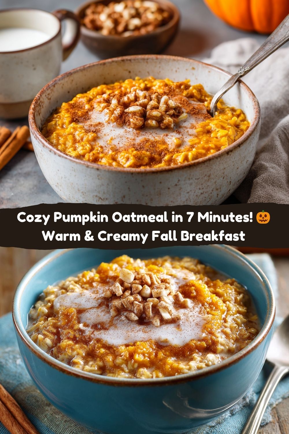 Cozy Pumpkin Oatmeal