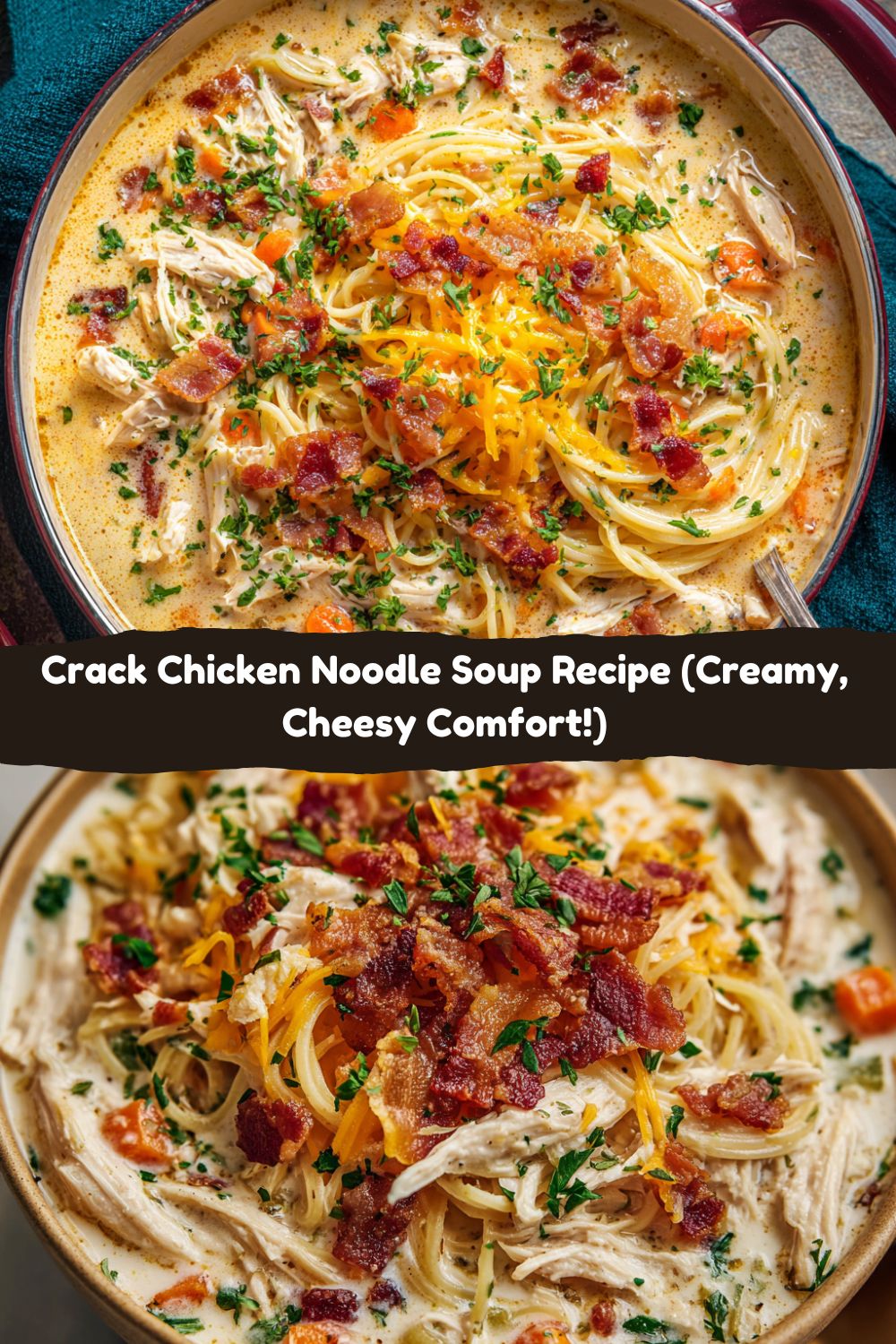 Crack Chicken Noodle Soup