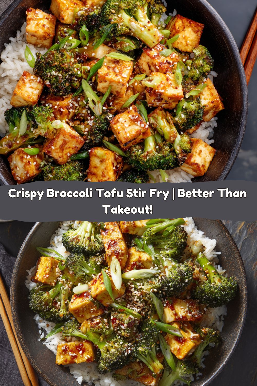 Broccoli Tofu Stir Fry