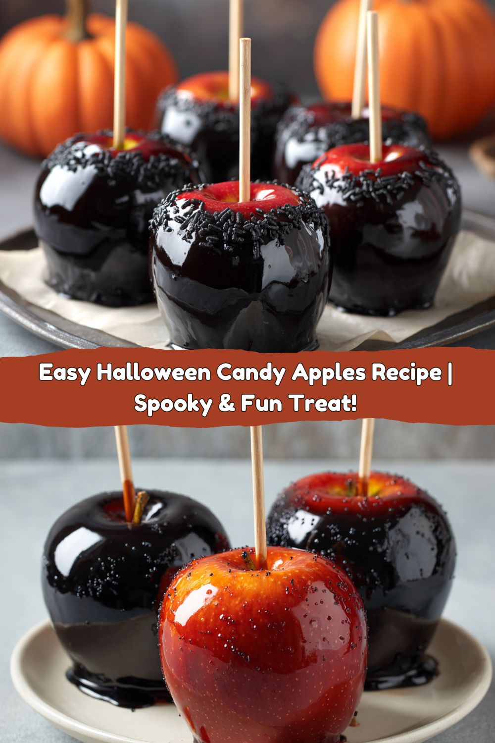 EASY HALLOWEEN CANDY APPLES
