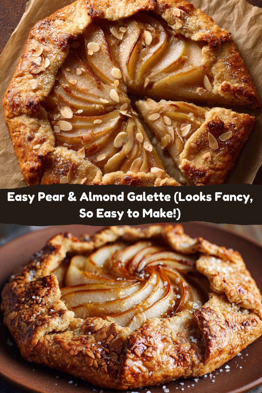 Pear & Almond Galette