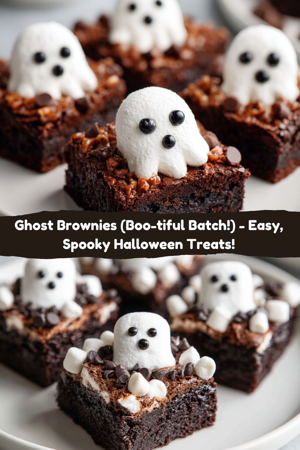 Ghost Brownies
