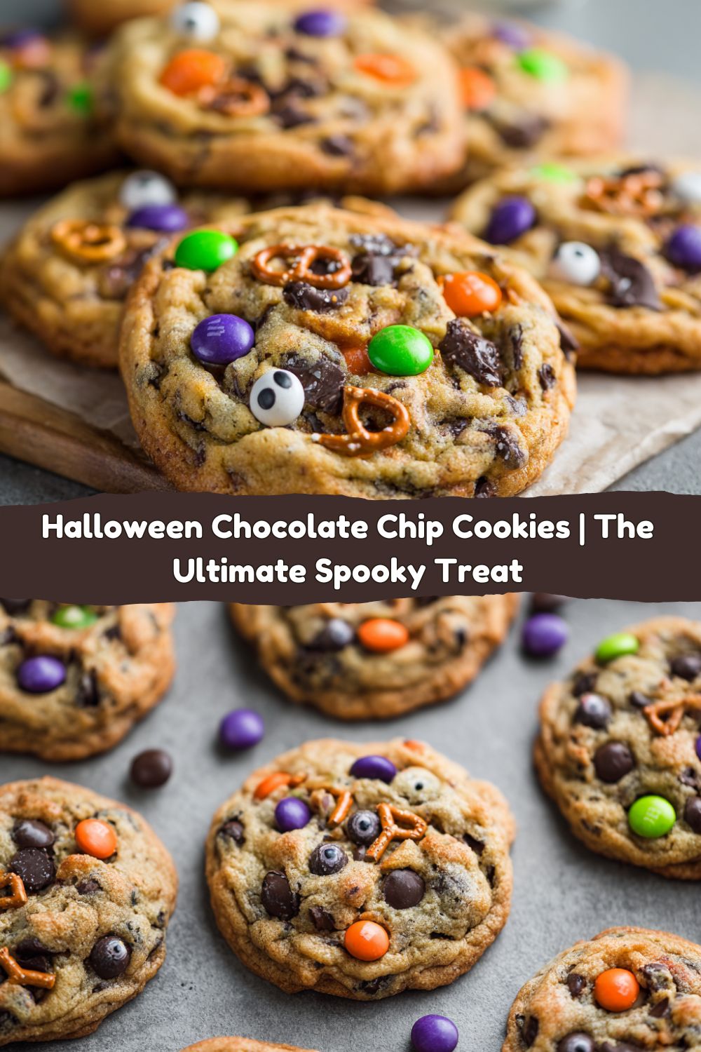 Halloween Chocolate Chip Cookies