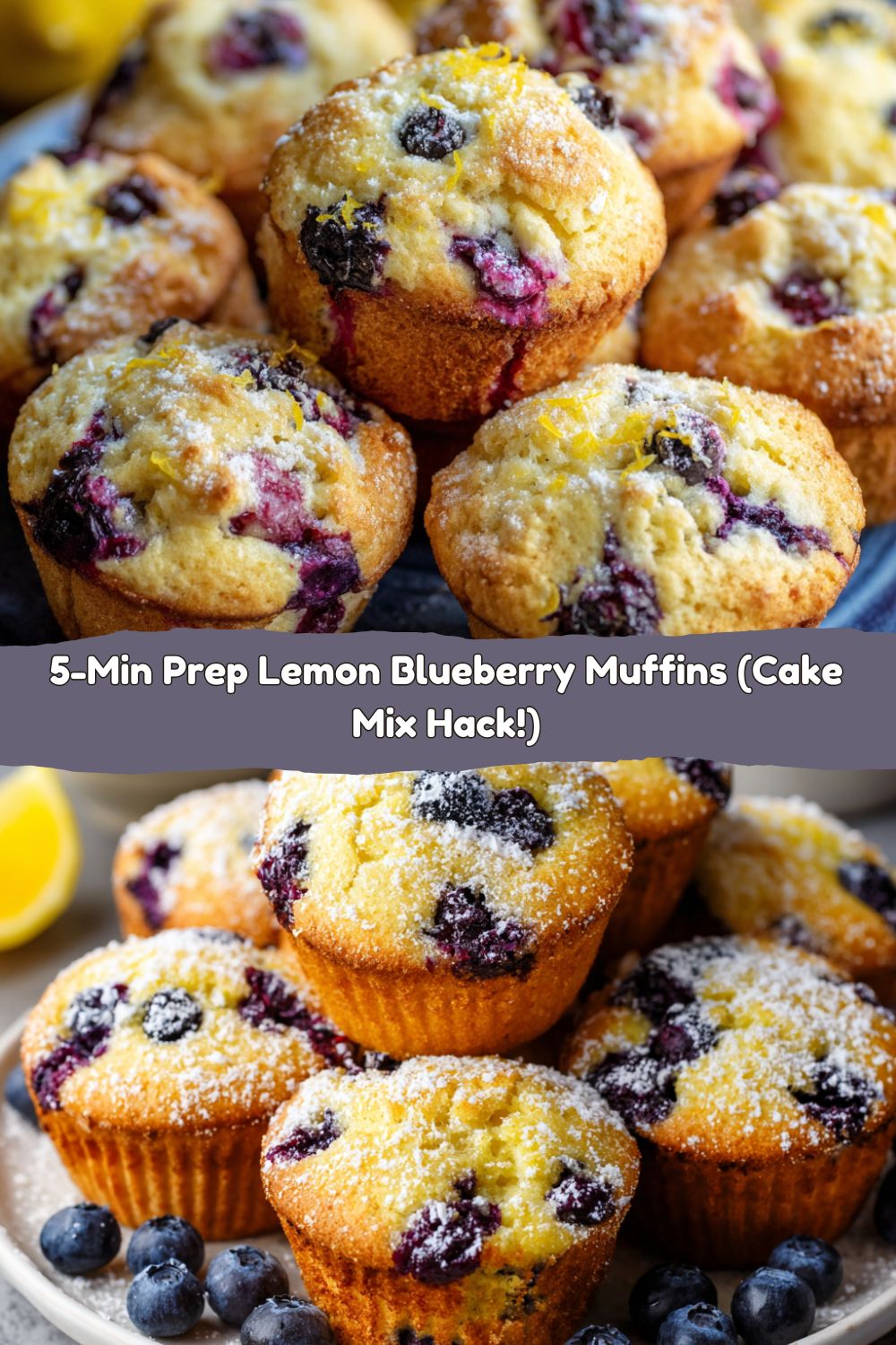 Lemon Blueberry Muffins