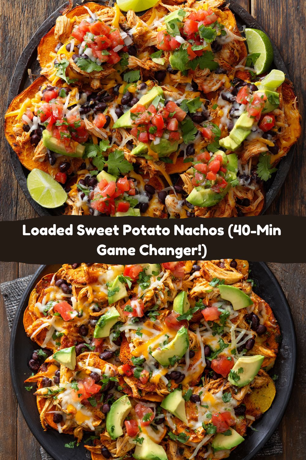 Loaded Sweet Potato Nachos