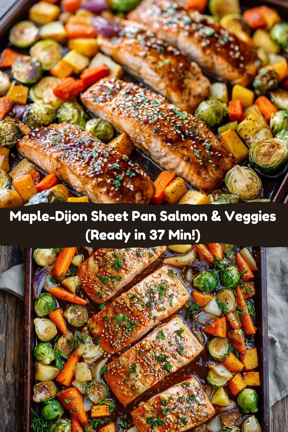 Maple-Dijon Salmon & Veggies