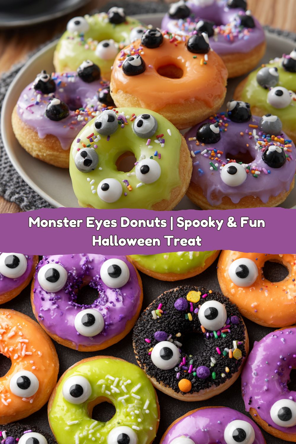 MONSTER EYES DONUTS